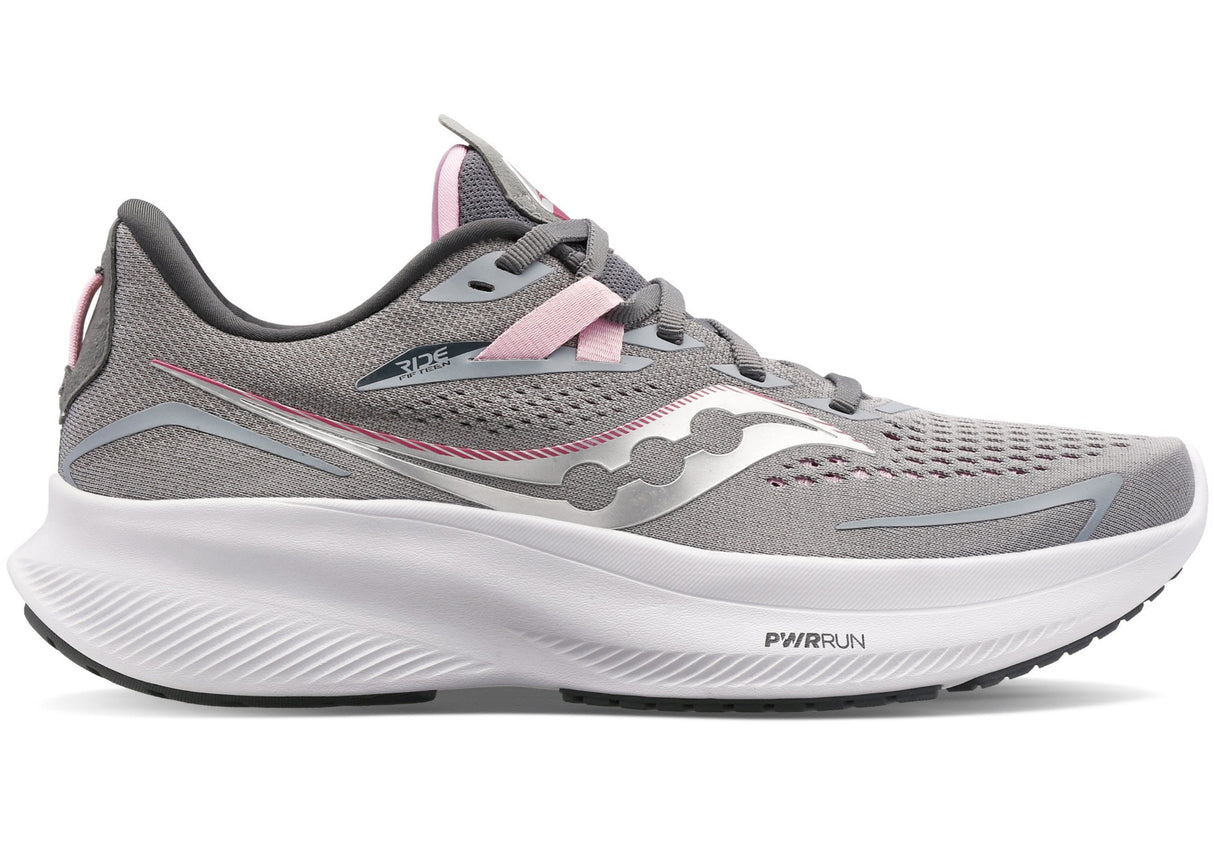 Saucony Women's Ride (WIDE) 15 Neutral Road Running Shoe