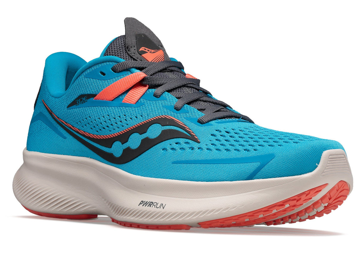 Saucony Women's Ride 15 Neutral Road Running Shoe