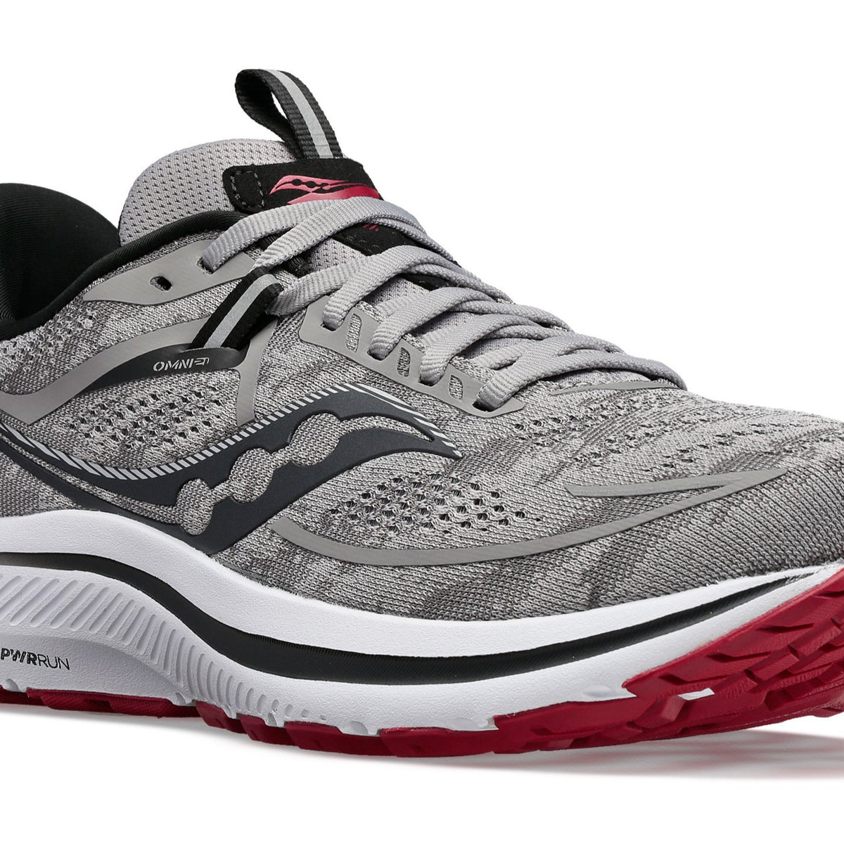 SAUCONY MEN\'S OMNI 21 RUNNING / WALKING SHOES 12W WIDE GREY Men main image 3