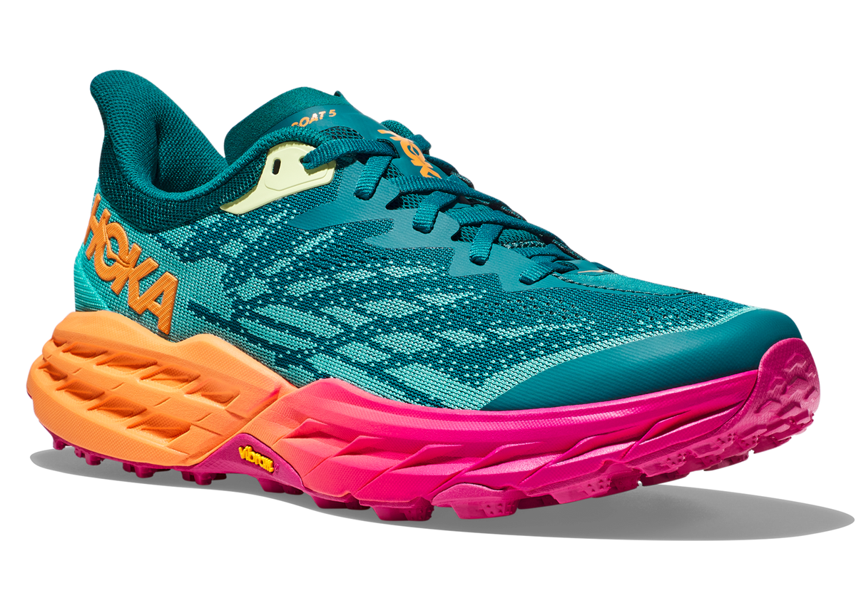 HOKA ONE ONE Men's Speedgoat 5 Trail Running Shoe Deep Lake Ceramic Color