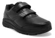 Brooks women's Addiction Walker 2 Velcro V-Strap Leather Walking Shoe