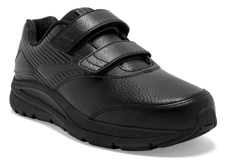 Brooks women's Addiction Walker 2 Velcro V-Strap Leather Walking Shoe
