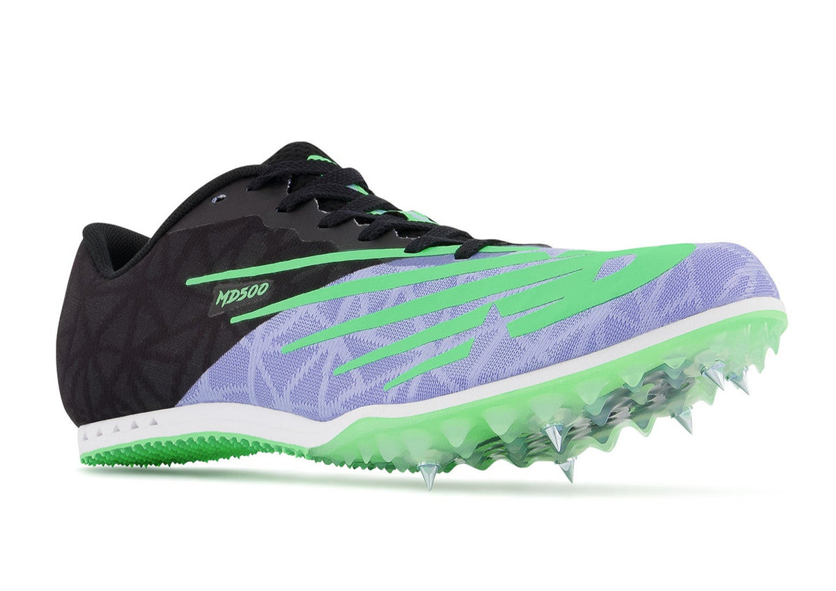 New Balance MD800v6 Track Spike Shoes Mens Size 12 Green Black Running Racing umd800b6_4.jpg?v=1584117643 main image 2