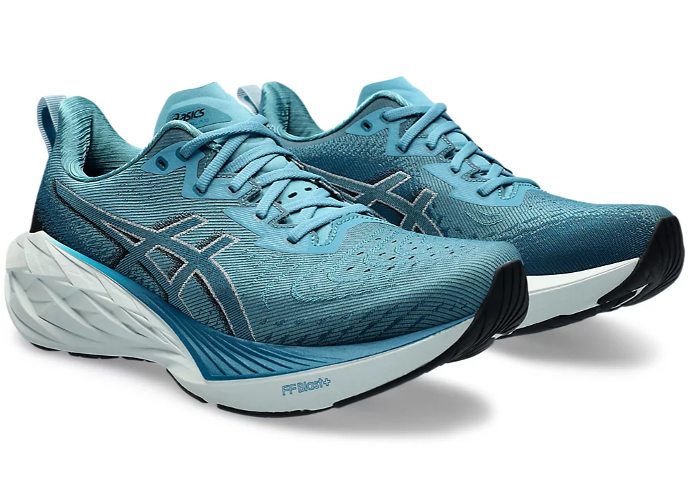 Amazon.com | ASICS Novablast 4 Black/Thunder Blue 12.5 D (M