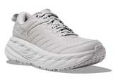 Hoka Men's Bondi Slip Resistant walking and workplace shoe with max cushion and leather upper