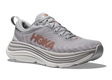 HOKA Women's Gaviota 5 supportive road running and walking shoe in gray and rose gold