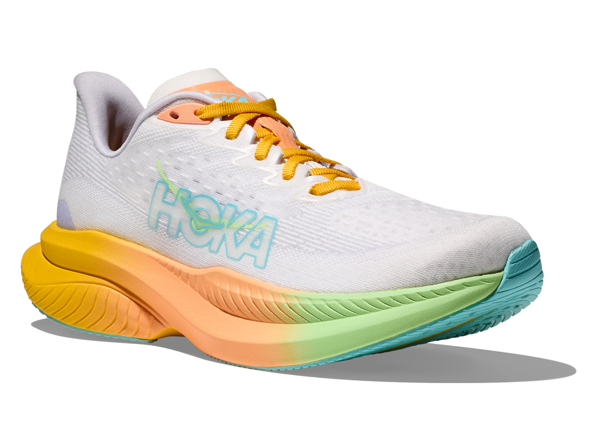 HOKA Women's Mach 6 lightweight responsive road running shoe