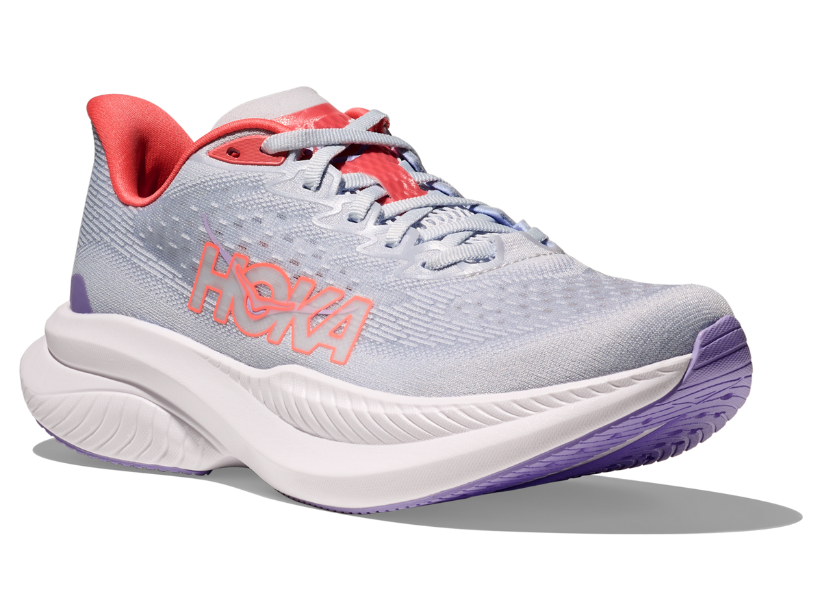 HOKA Women's Mach 6 lightweight responsive road running shoe