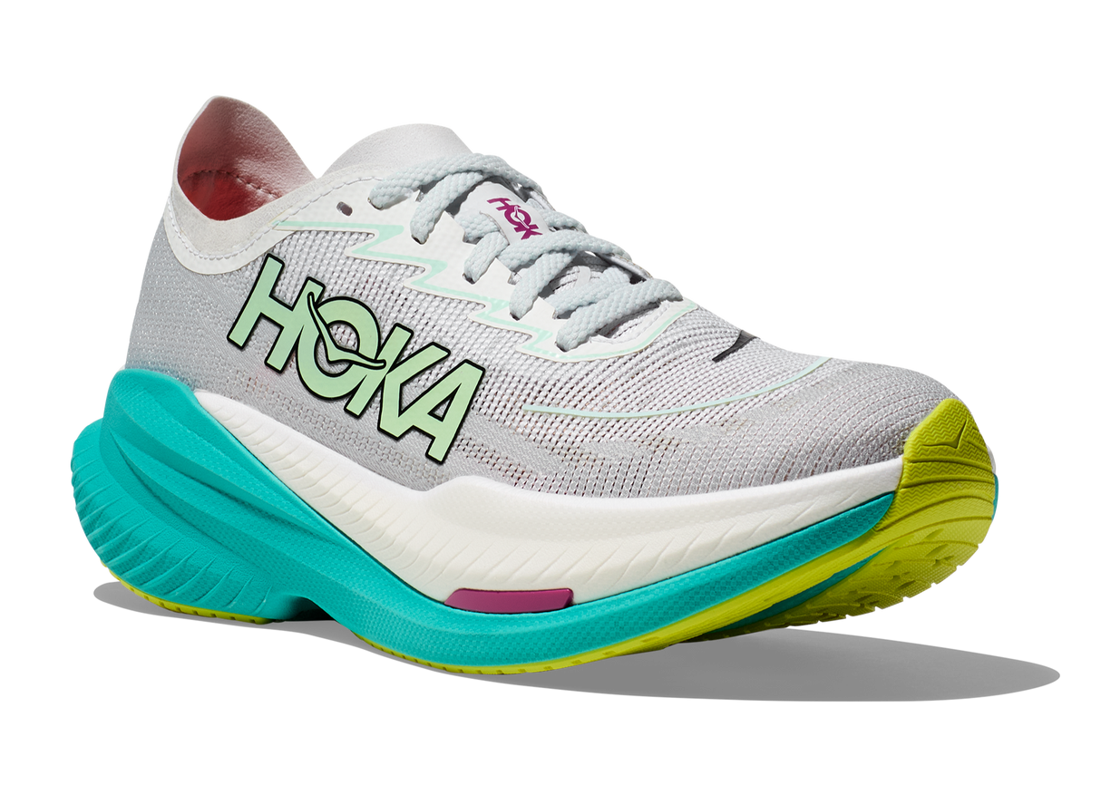 HOKA ONE ONE Women's Mach X 2 plated propulsive road running shoe
