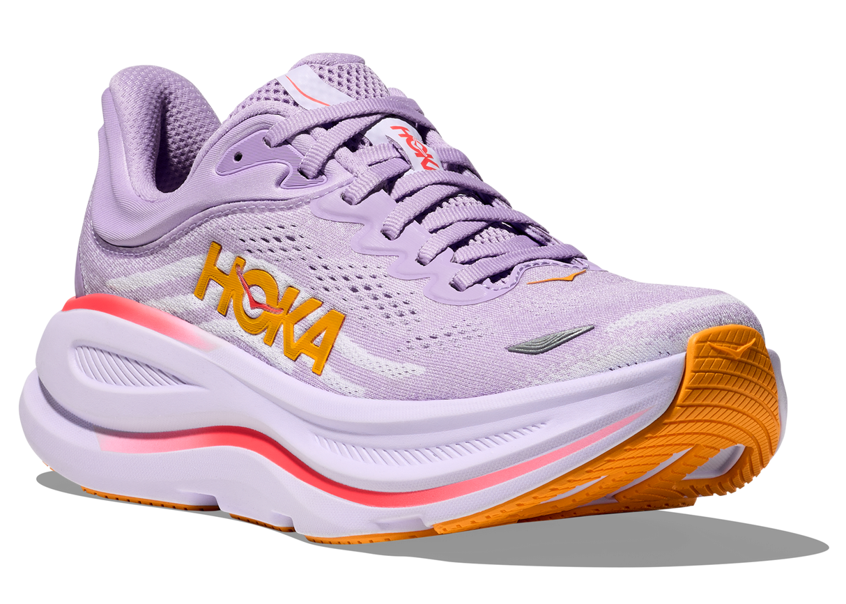 HOKA Women's Bondi 9 neutral road running shoe with maximum cushion