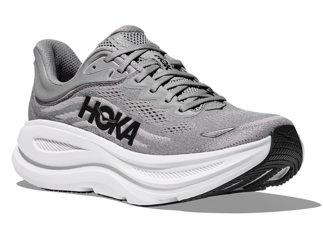 HOKA Men's Bondi (Wide) 9 neutral road running shoe in 2E width