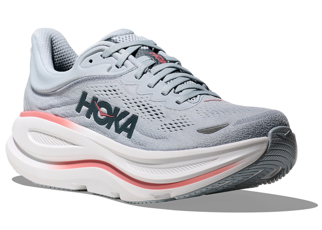 HOKA Women's Bondi (Wide) 9 neutral, max cushion road running shoe