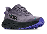 HOKA women's Challenger 8 trail running shoe in purple and black