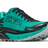 Hoka Women's Mafate 5 trail running shoe in aqua and black