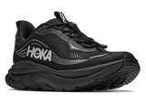 Hoka Men's Clifton 11 GTX Gore-Tex lined waterproof walking and running shoe in black