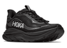 Hoka Men's Clifton 11 GTX Gore-Tex lined waterproof walking and running shoe in black
