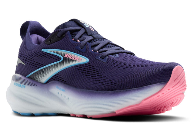 Brooks Women's Glycerin GTS 22 cushioned running shoe with guide rails for stability