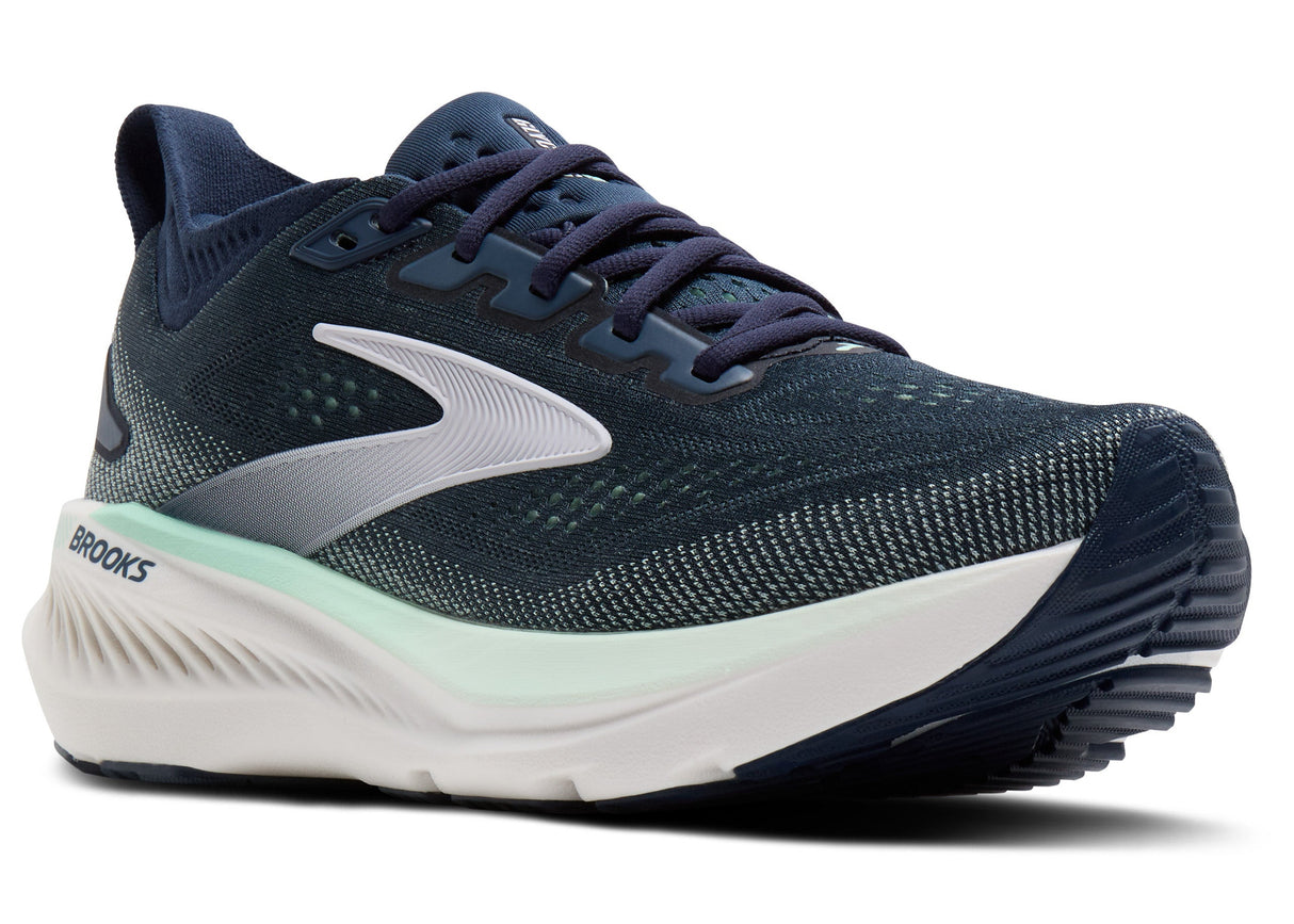 Brooks Women's Glycerin GTS 23 road running shoe with guide rails support