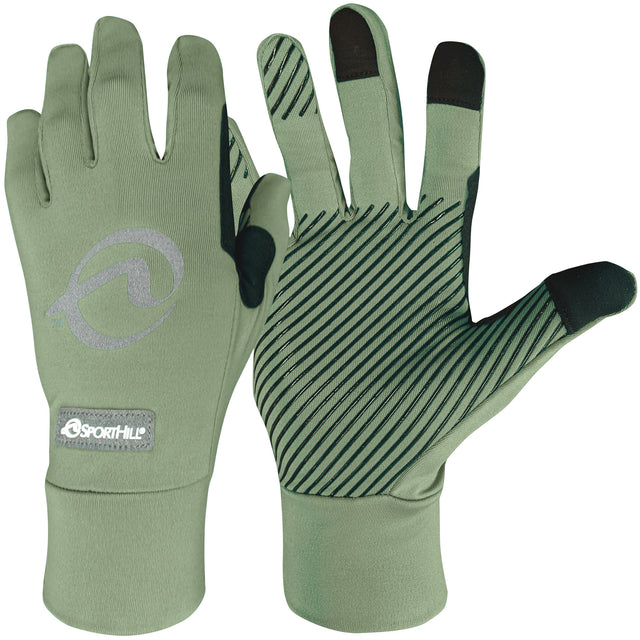 SportHill SwiftPro™ Glove unisex running glove with tech touch fingertips and palm grip