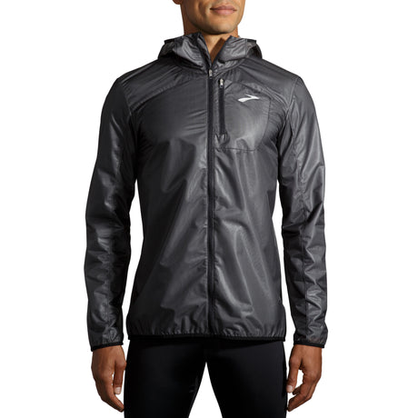 Brooks Men's All Altitude weather-resistant running jacket