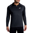 Brooks Men's Notch Thermal Hoodie 2.0 pullover running top