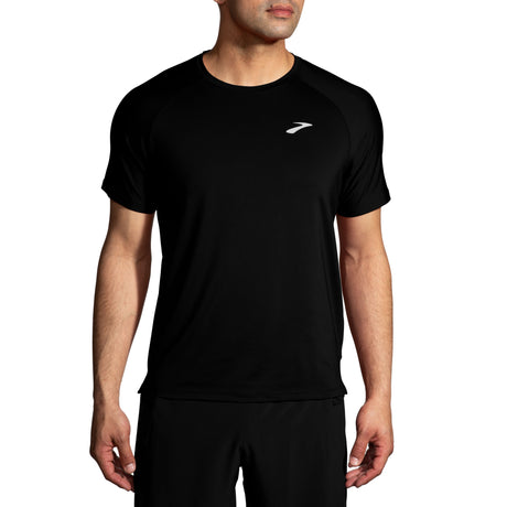 Brooks Men's Atmosphere Short Sleeve 2.0 running and workout shirt