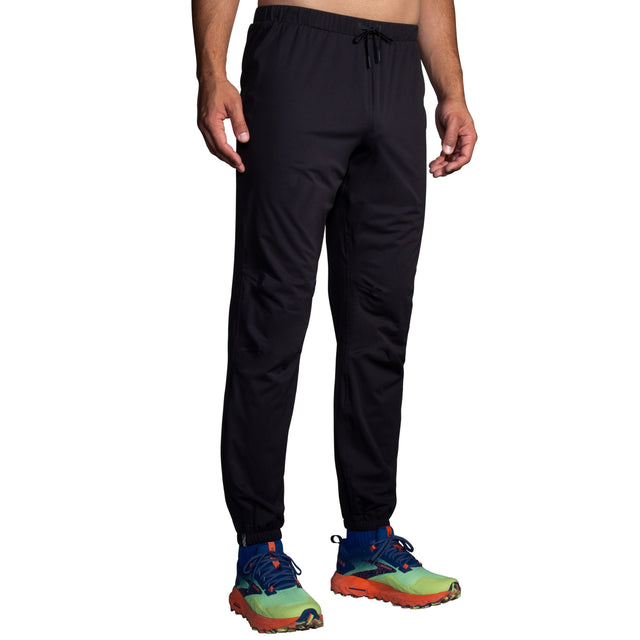 Brooks Men's High Point Waterproof Pant for running and walking in wet weather
