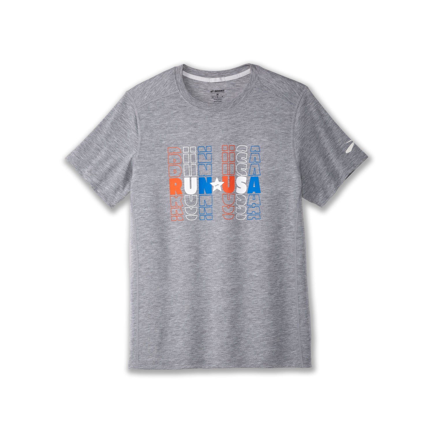 Brooks Men's Distance Short Sleeve 3.0 Run USA 24