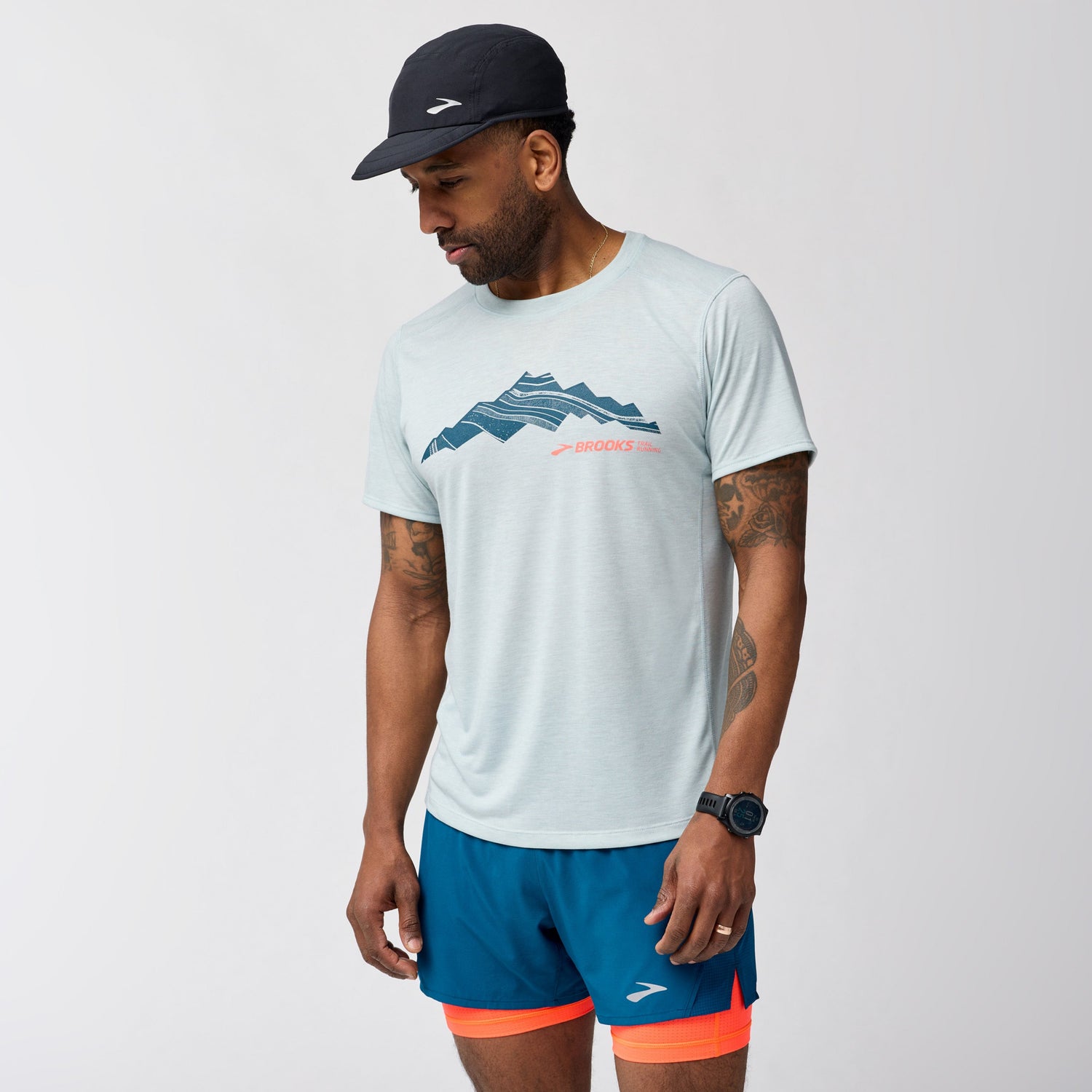 Brooks Men's Distance Short Sleeve 3.0