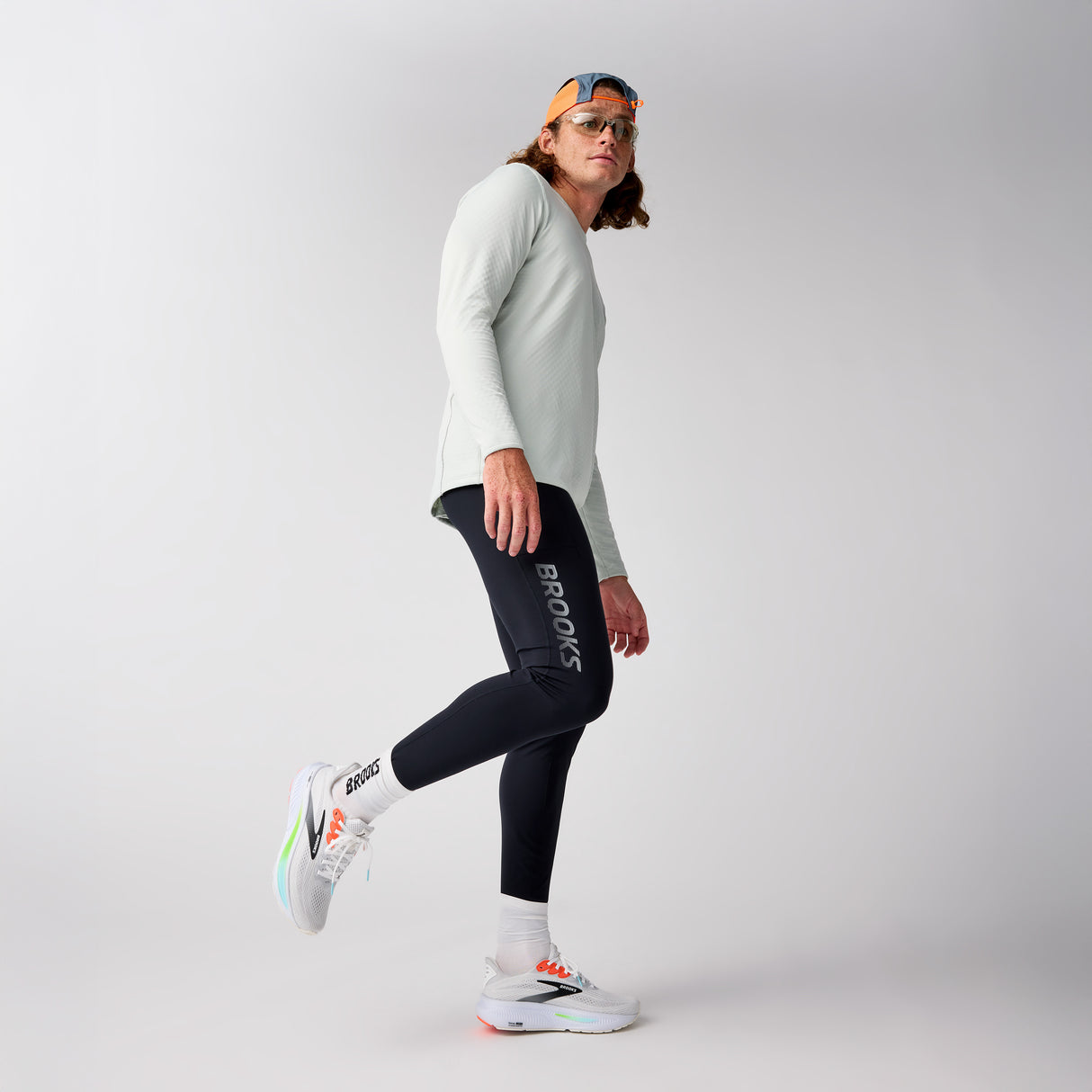 Brooks Men's Notch Thermal Long Sleeve 3.0