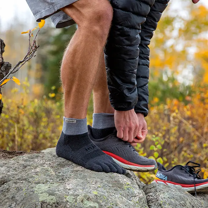 Injinji Trail Midweight Mini-Crew Socks