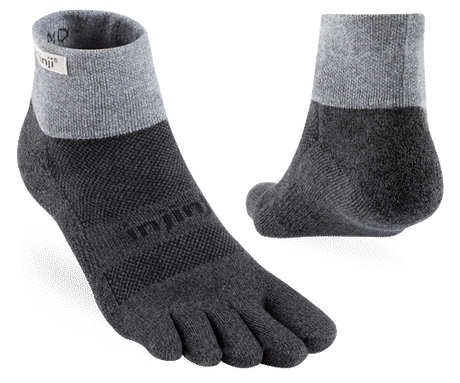 Injinji Trail Midweight Mini-Crew Socks with individual toes