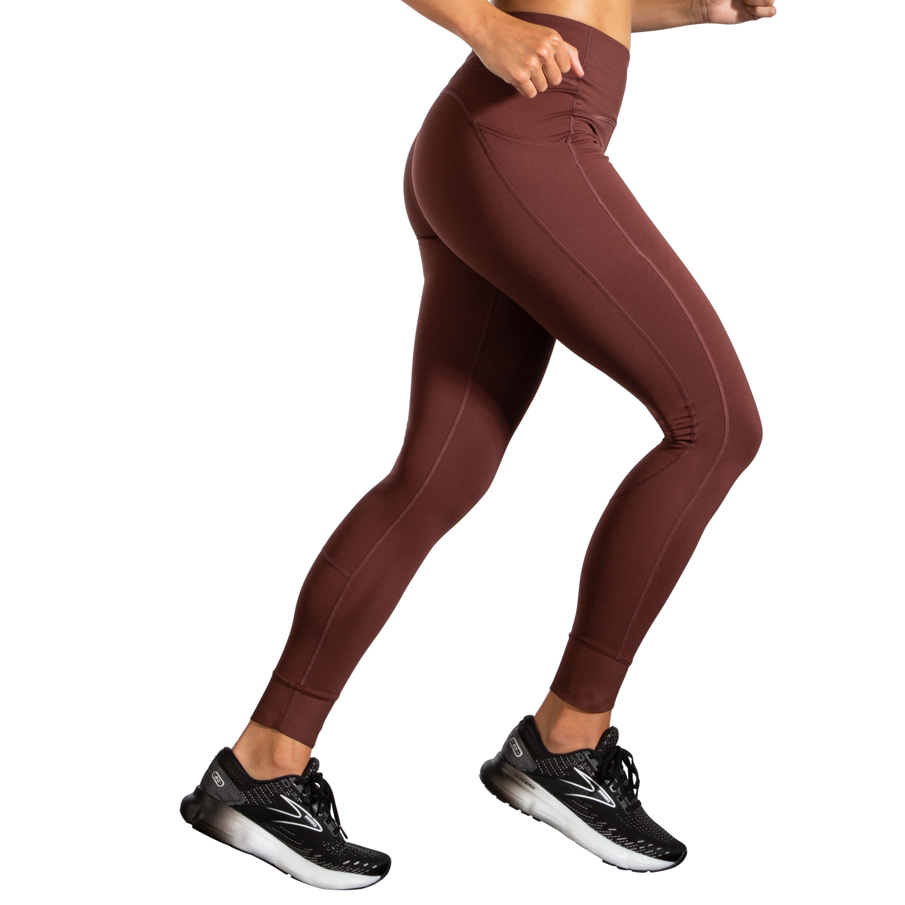 thumbnail image 2 of Brooks Momentum Thermal Pants - 100% Cotton Drawstring Comfort Pants For Casual Wear 2 of 13