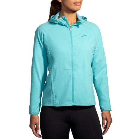 Brooks Women's Canopy Jacket water resistant breathable running coat
