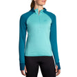 Brooks Women's Notch Thermal Hoodie 2.0 warm long sleeve running top
