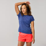 Brooks Women's Luxe Short Sleeve running top