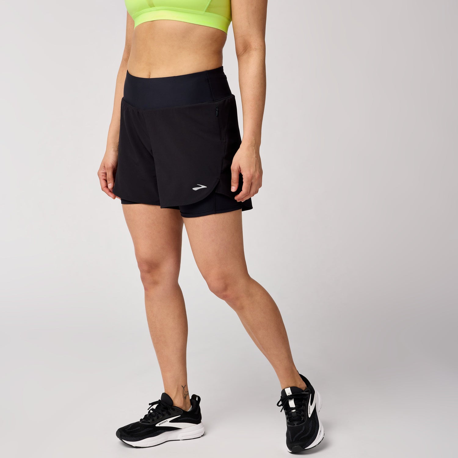 Brooks Women's Chaser 5" 2-in-1 Short 2.0