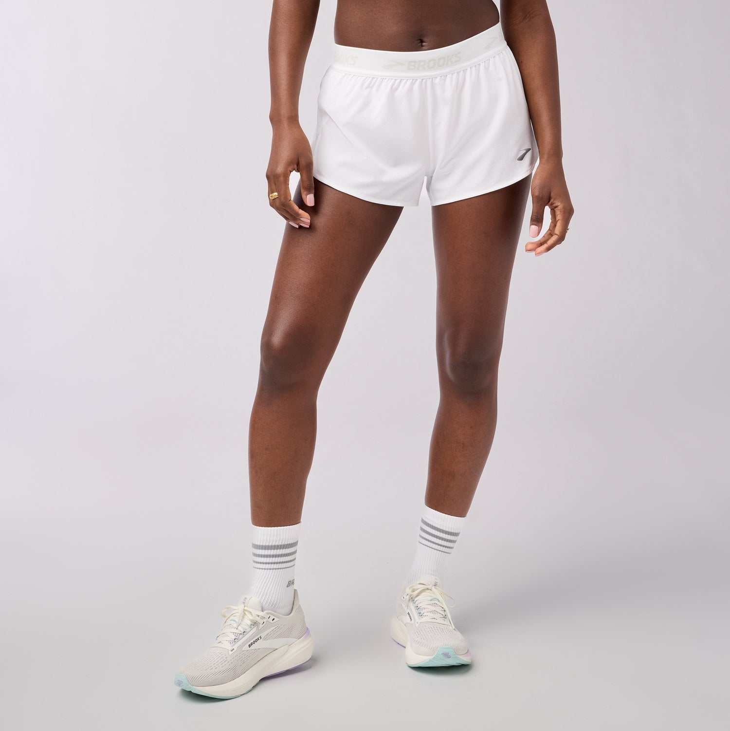 Brooks women's Breakaway 2.5" inseam running shorts
