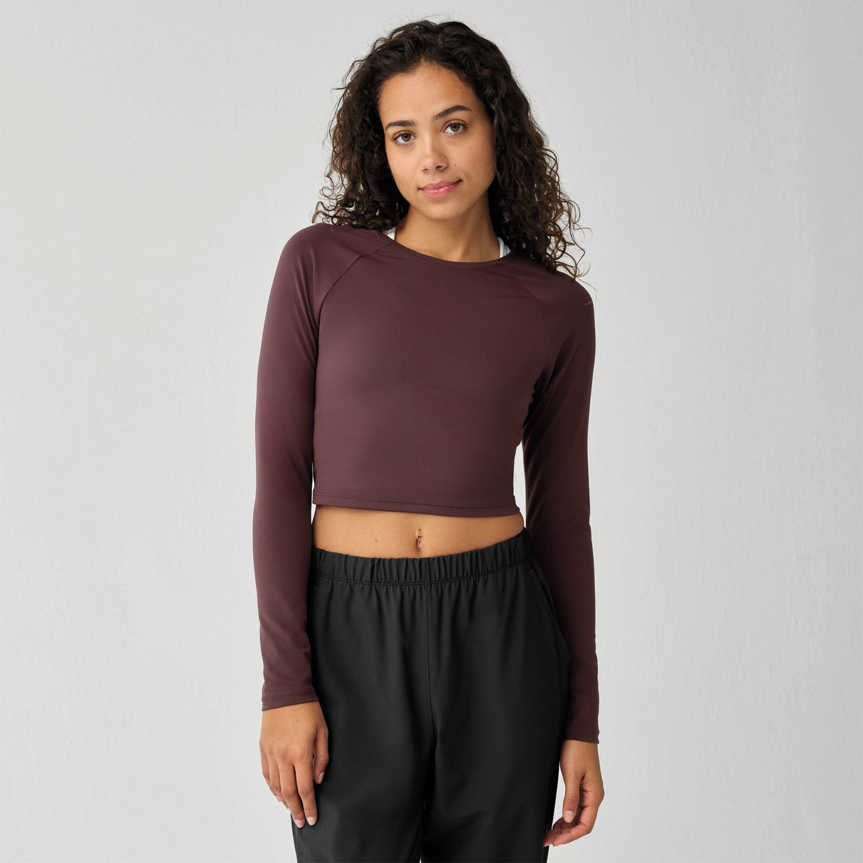 Brooks Women's Luxe Crop Long Sleeve