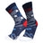 Brooks Ghost Lite Crew Run USA 24 patriotic running socks