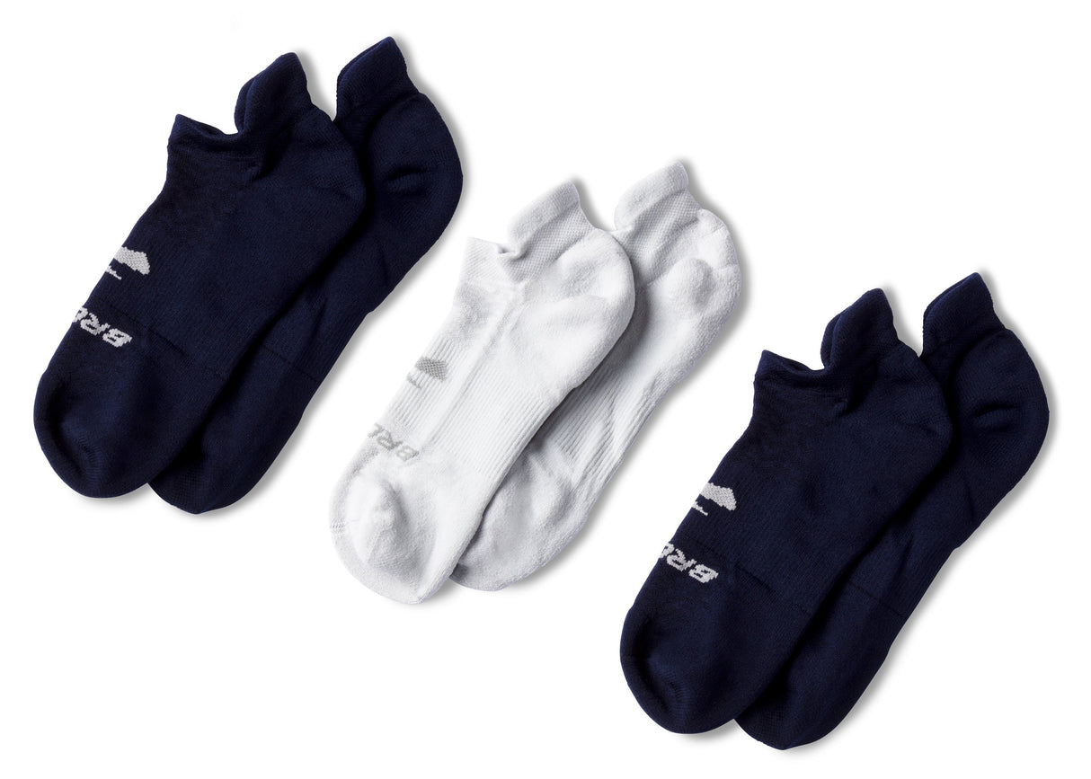 Brooks Run-In No Show Sock 3-Pack