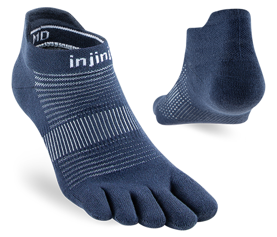 Injinji Run Lightweight No Show Sock