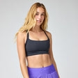 Brooks Luxe Strappy Bra light low impact sports bra
