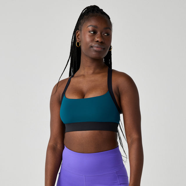 Brooks Luxe Strappy Bra supportive and stylish run bra
