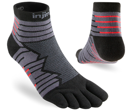 Injinji Ultra Run Mini-Crew Sock with individual toes