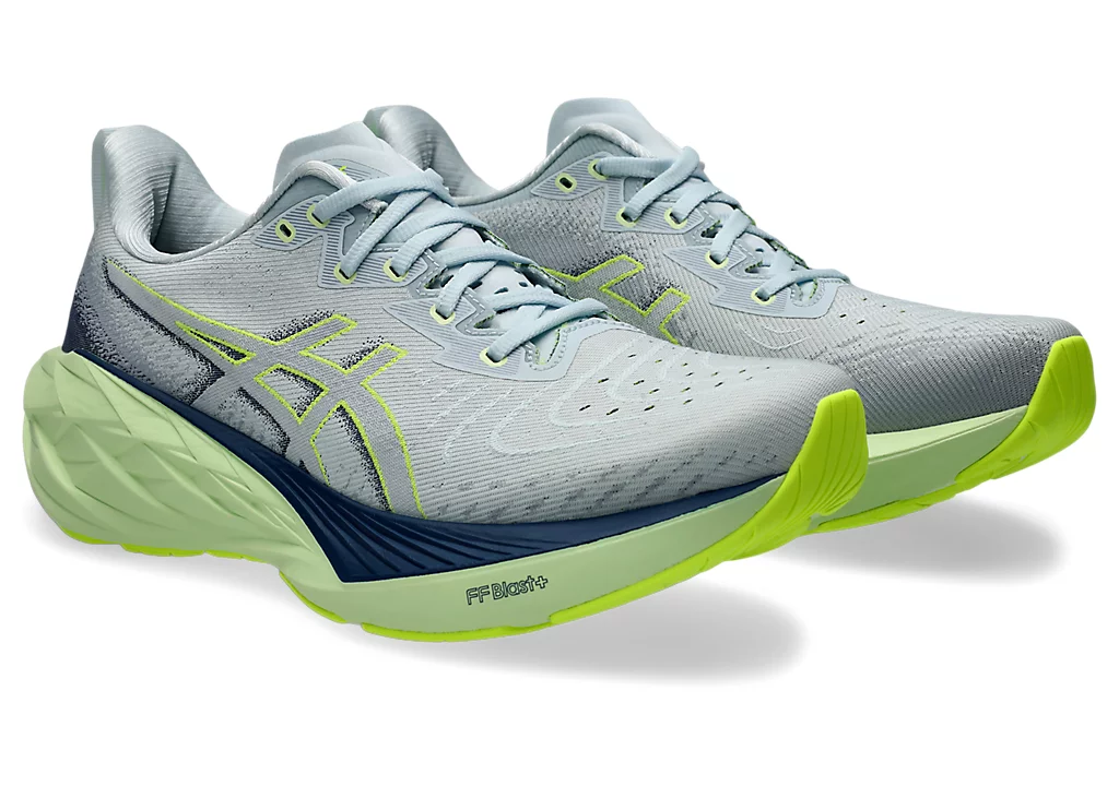 ASICS Men s Novablast 4 Cool Grey Blue Expanse 13