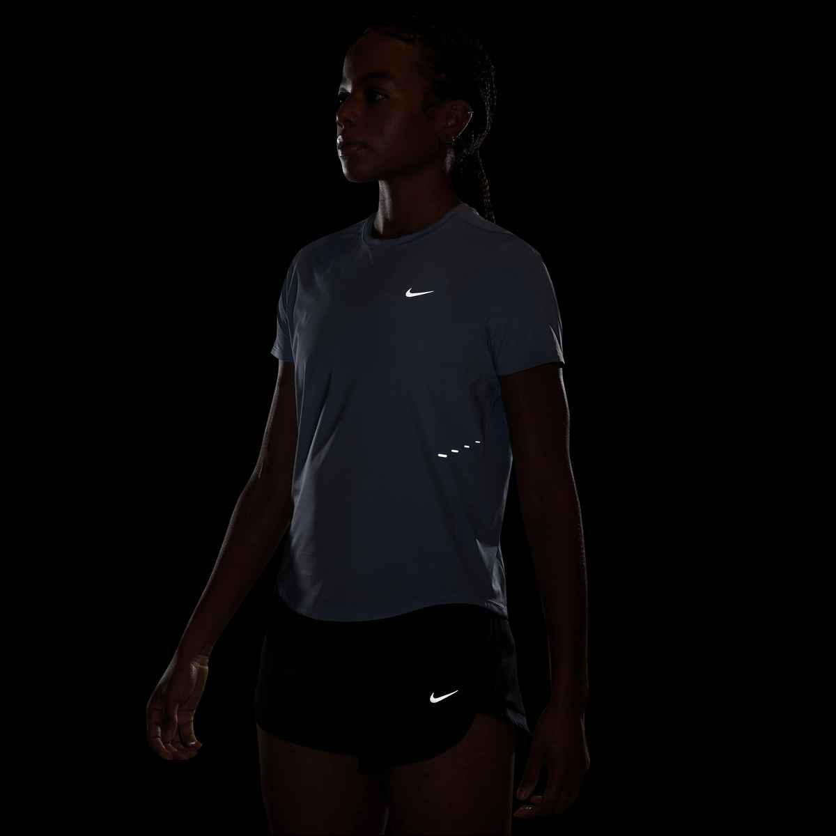 Nike Women's Swift Dri-FIT Short-Sleeve Running Top