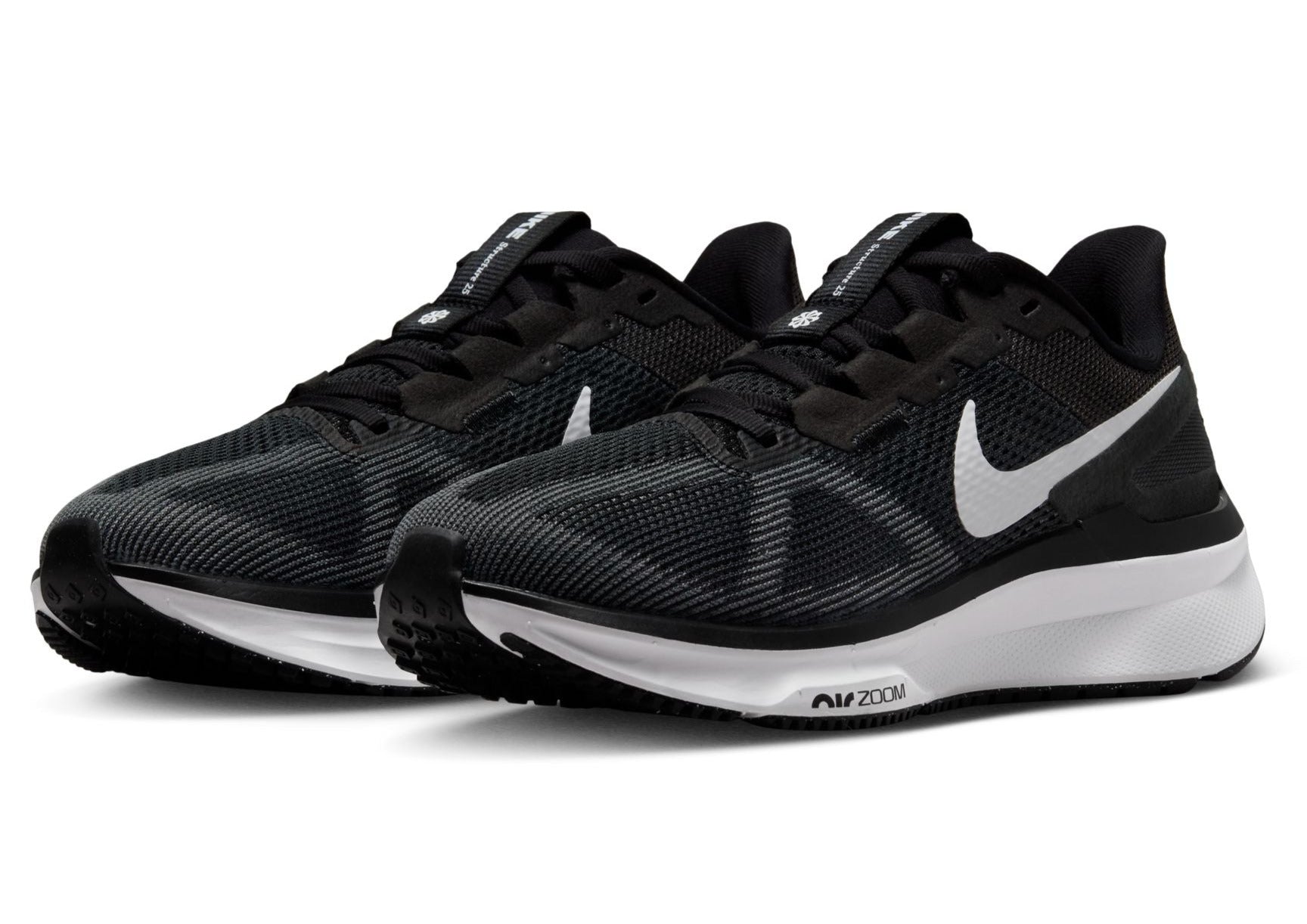 Nike Structure 25 7 Black White Women s