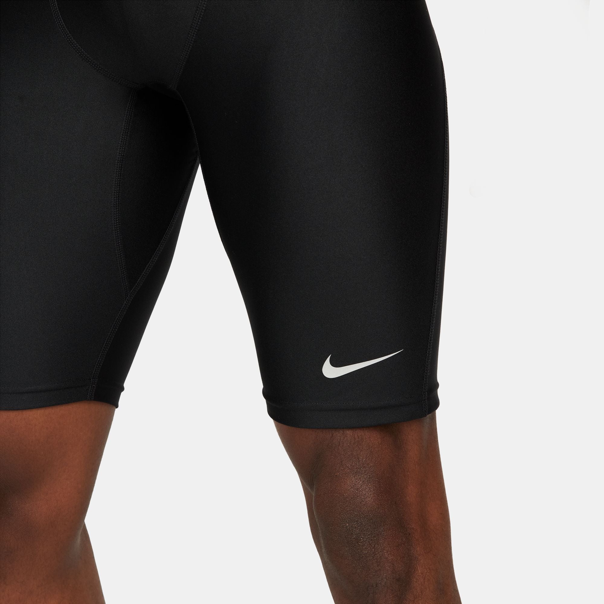 Nike Men s Dri Fit Fast 1 2 Length Racing Tights Black XL