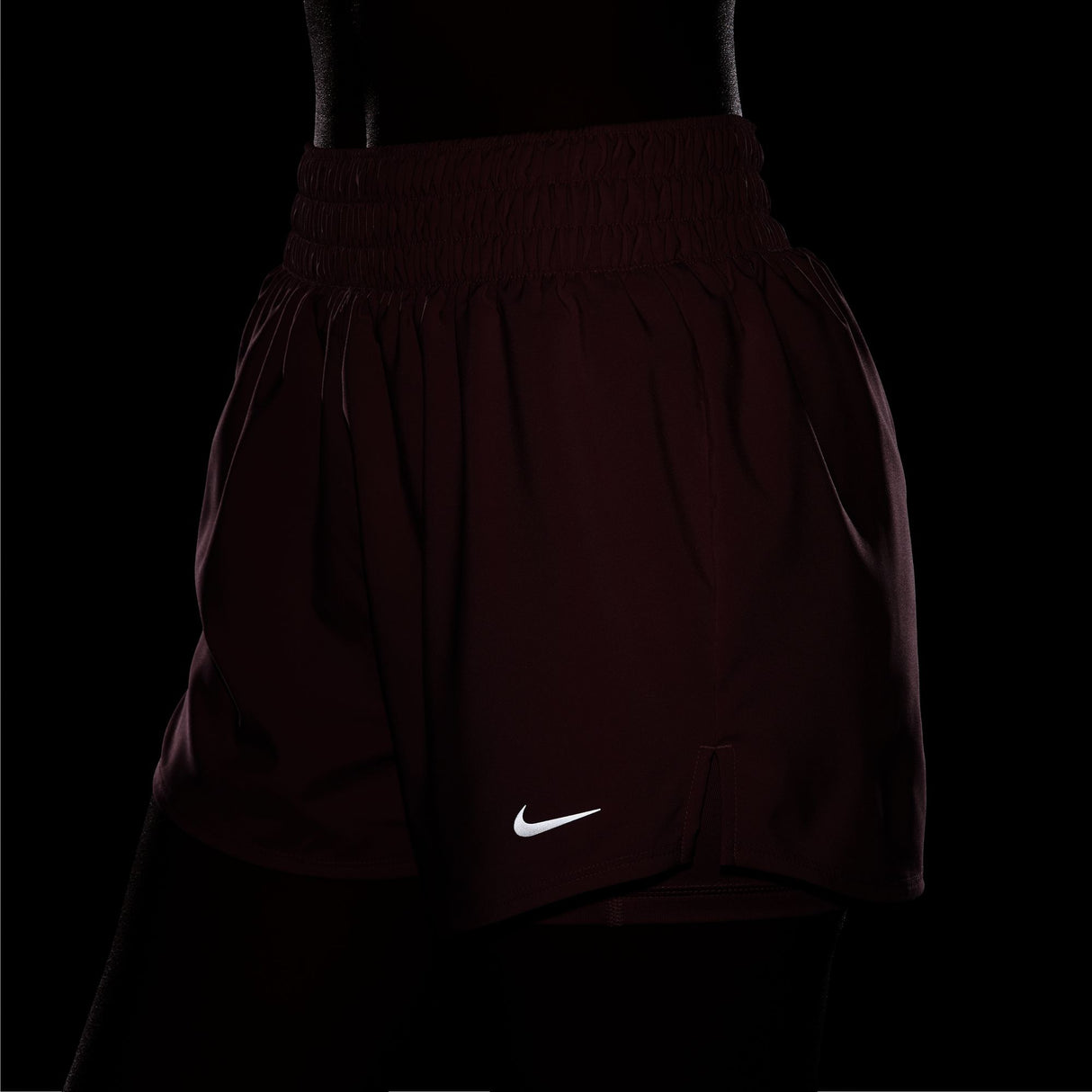 Nike Women's One Dri-FIT High-Waisted 3" 2-in-1 Shorts